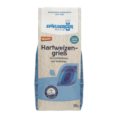Produktfoto zu Hartweizengrieß von Spielberger