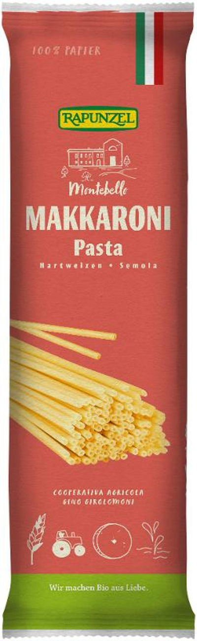 Produktfoto zu Makkaroni Semola von Rapunzel
