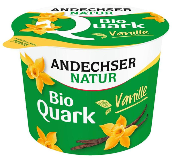 Produktfoto zu Fruchtquark Vanille 450g von Andechser