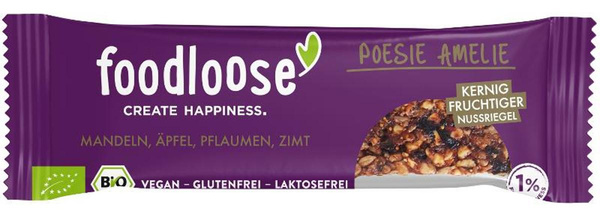 Produktfoto zu Nussriegel Poesie Amelie von foodloose