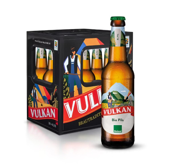 Produktfoto zu 10er Kasten Pils von Vulkan