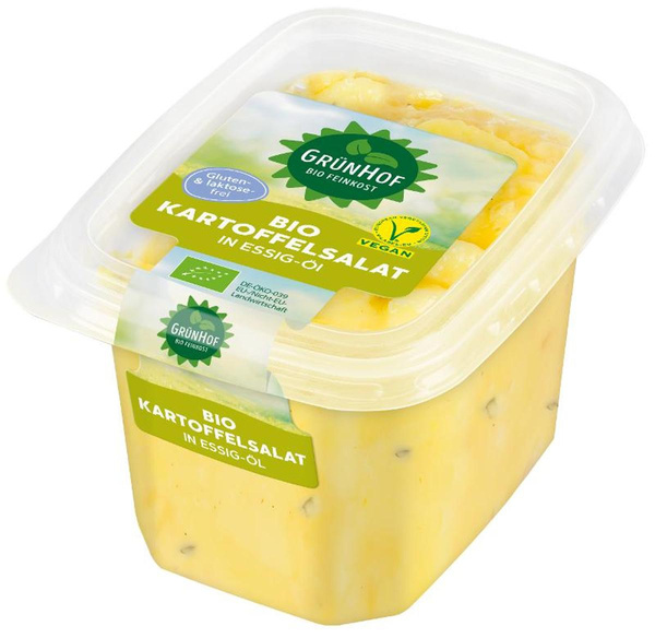 Produktfoto zu Kartoffelsalat mit Essig und Öl von Grünhof