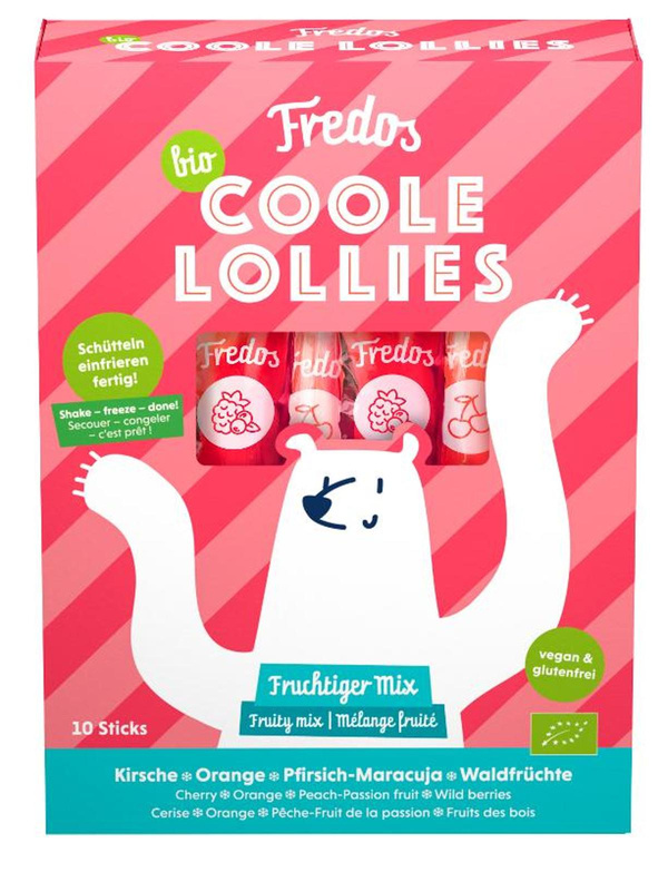 Produktfoto zu Coole Lollies fruchtig von Fredos
