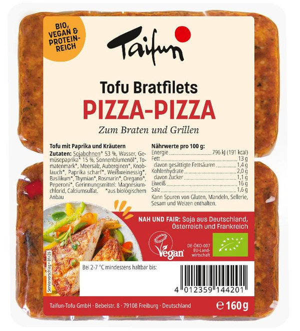 Produktfoto zu Pizza-Pizza Bratfilet von Taifun
