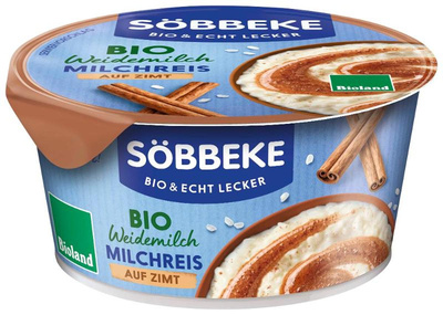 Produktfoto zu Milchreis Zimt von Söbbeke