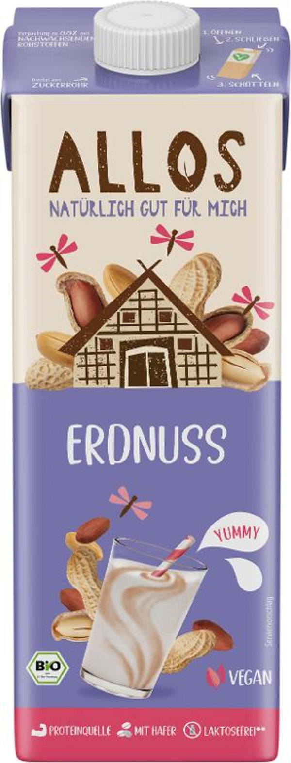 Produktfoto zu Erdnuss Drink von Allos