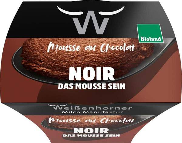 Produktfoto zu Mousse au Chocolat Noir von Weißenhorner