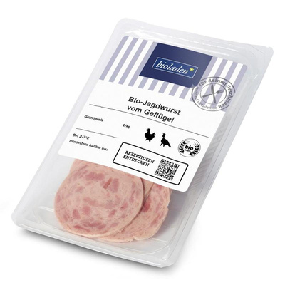 Produktfoto zu Geflügel Jagdwurst von bioladen