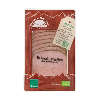 Produktfoto zu Rosmarin-Lachsschinken geschnitten von Chiemgauer