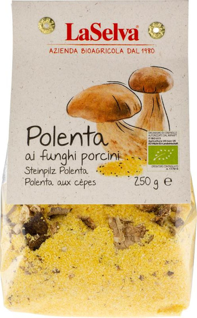 Produktfoto zu Steinpilz Polenta von LaSelva
