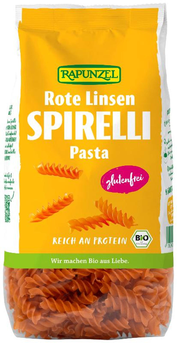 Produktfoto zu Rote Linsen Spirelli von Rapunzel