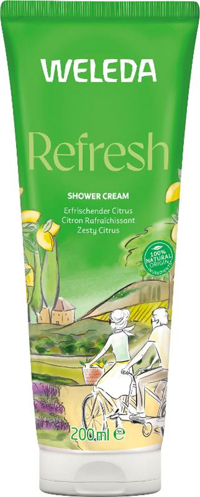 Produktfoto zu Citrus Erfrischungsdusche von Weleda
