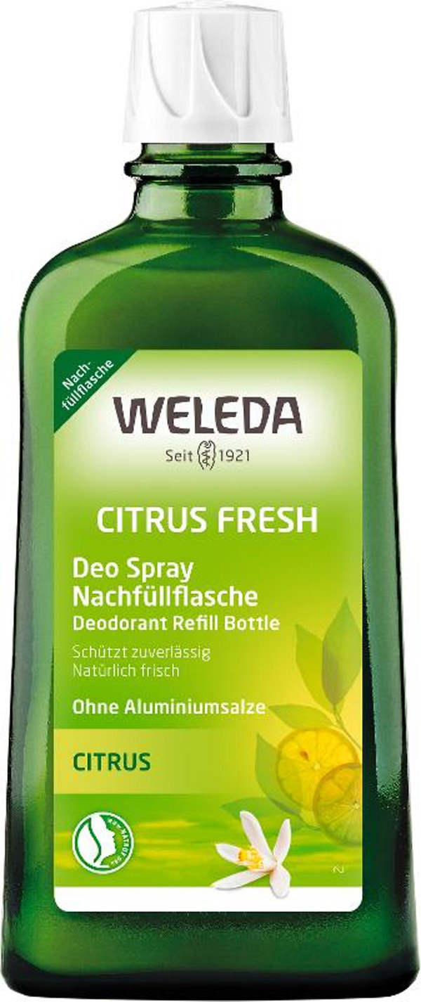 Produktfoto zu Citrus Deodorant Nachfüllflasche von Weleda
