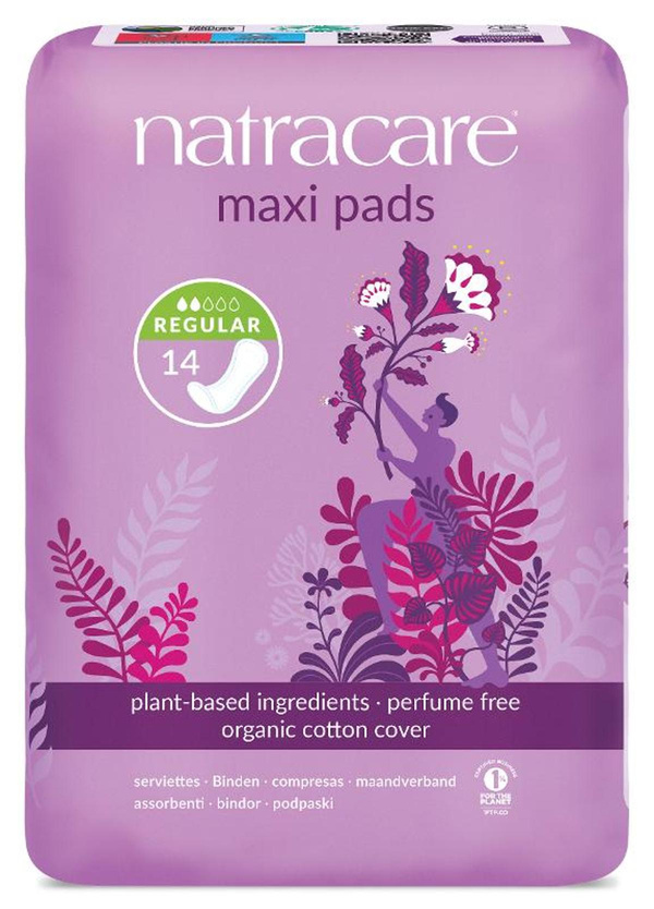 Produktfoto zu Damenbinden Maxi normal von Natracare