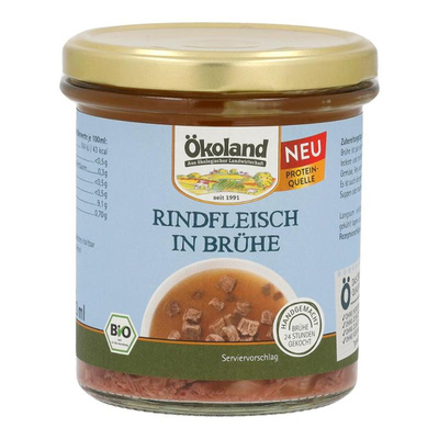 Produktfoto zu Rindfleisch in Brühe von Ökoland