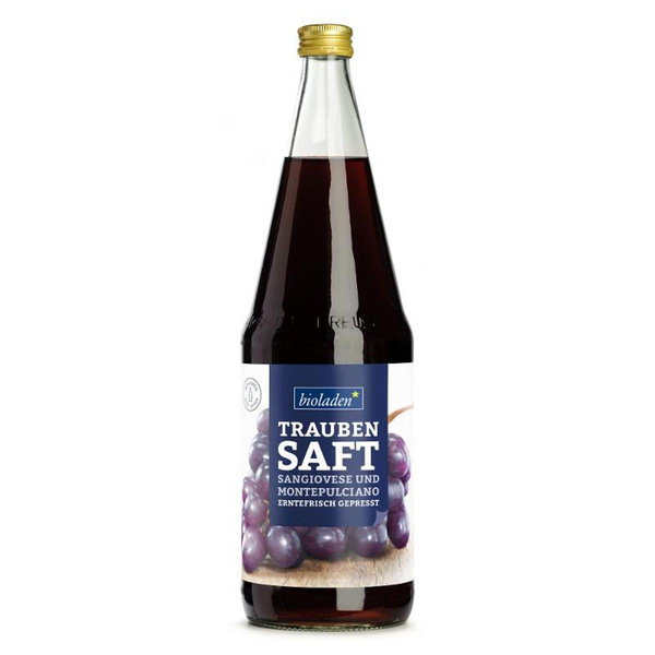 Produktfoto zu 6er Kasten  Traubensaft, rot von bioladen
