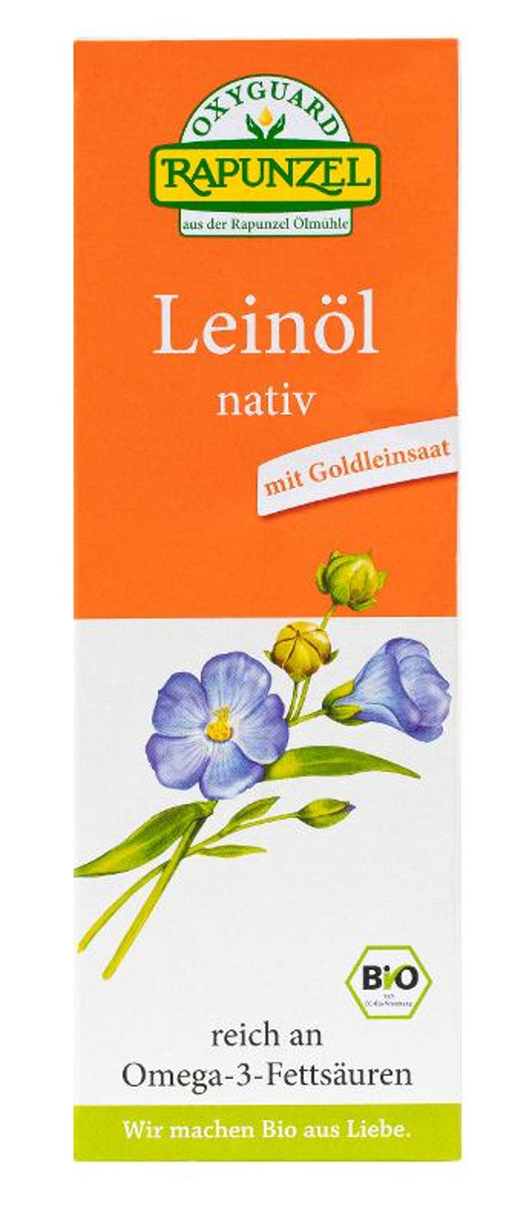 Produktfoto zu Leinöl nativ von Rapunzel