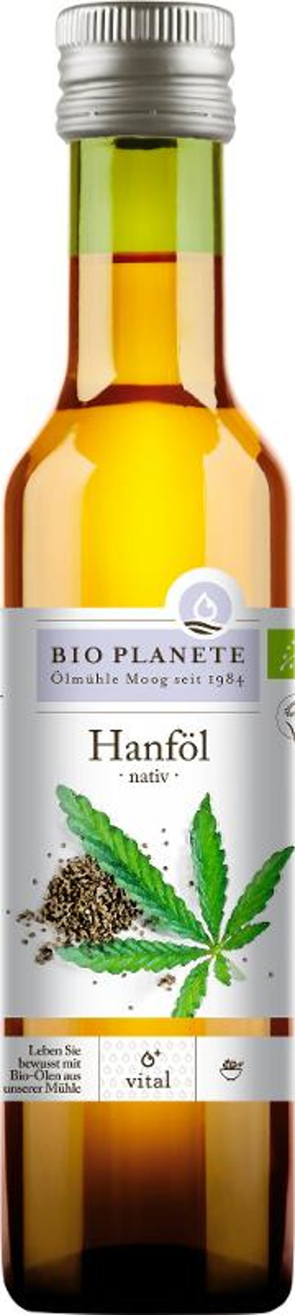 Produktfoto zu Natives Hanföl von Bio Planete