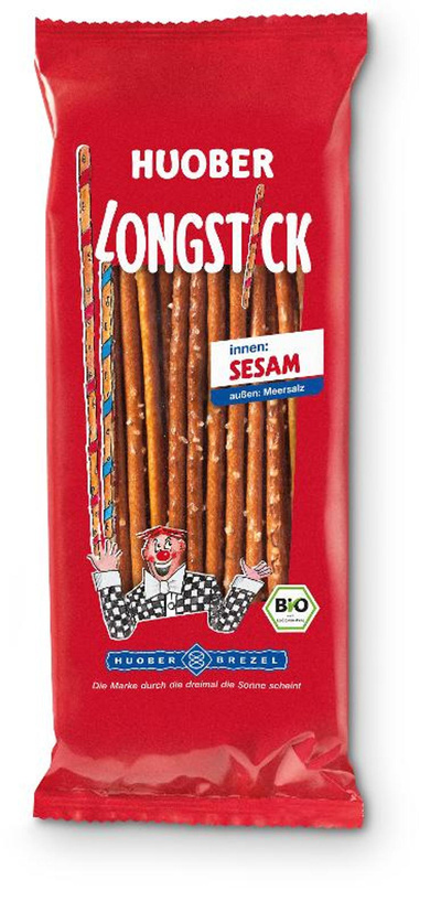 Produktfoto zu Longstick Salzstange Sesam von HUOBER BREZEL