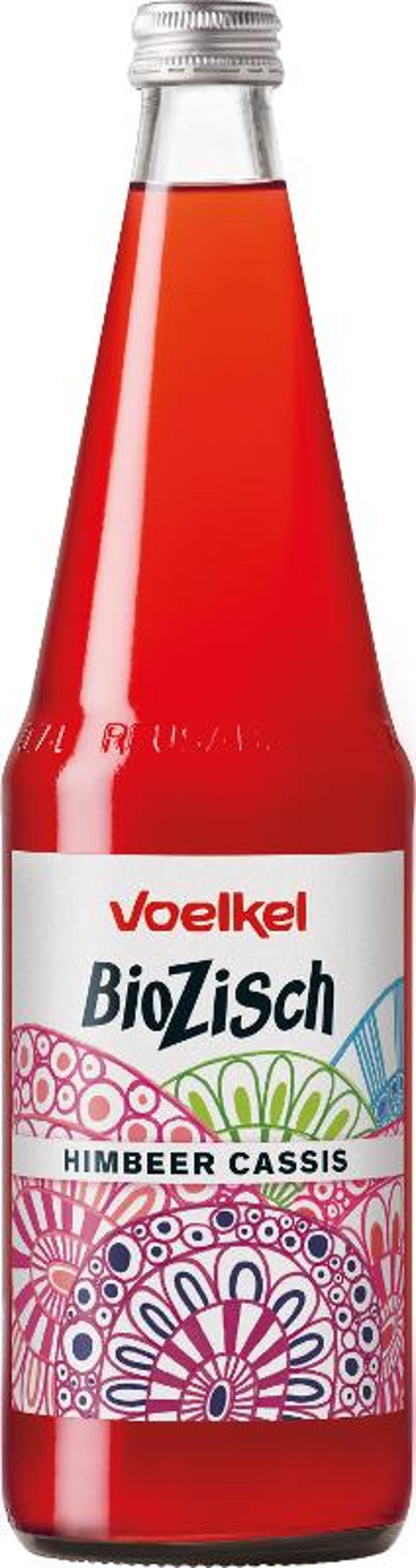 Produktfoto zu 6er Kasten Bio-Zisch Himbeer-Cassis von Voelkel