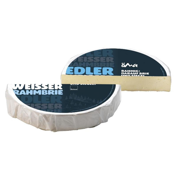 Produktfoto zu Edler Weisser Rahmbrie, 50% von ÖMA