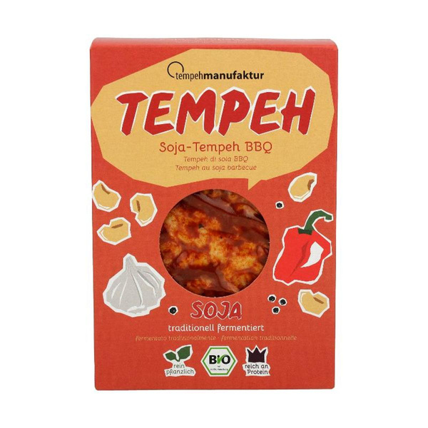 Produktfoto zu Tempeh Soja BBQ von Tempehmanufaktur
