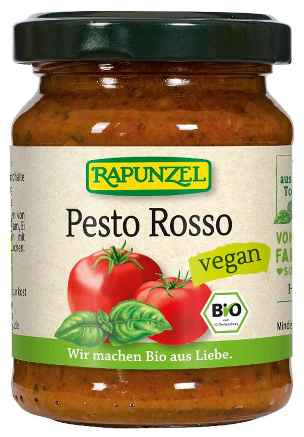 Produktfoto zu Pesto Rosso (vegan) von Rapunzel