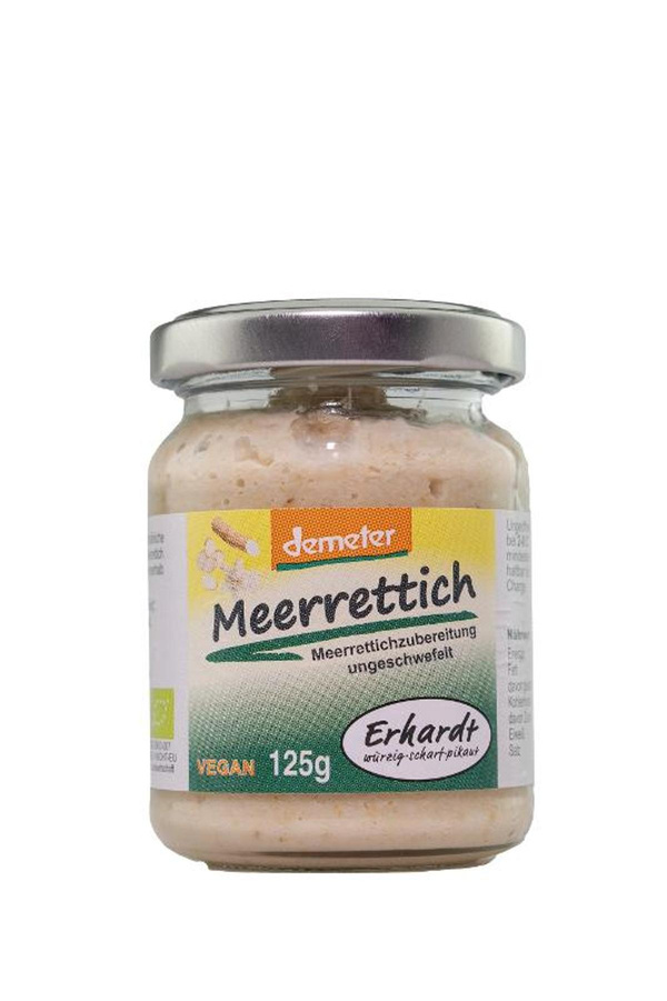 Produktfoto zu Meerrettich im Glas von Erhardt
