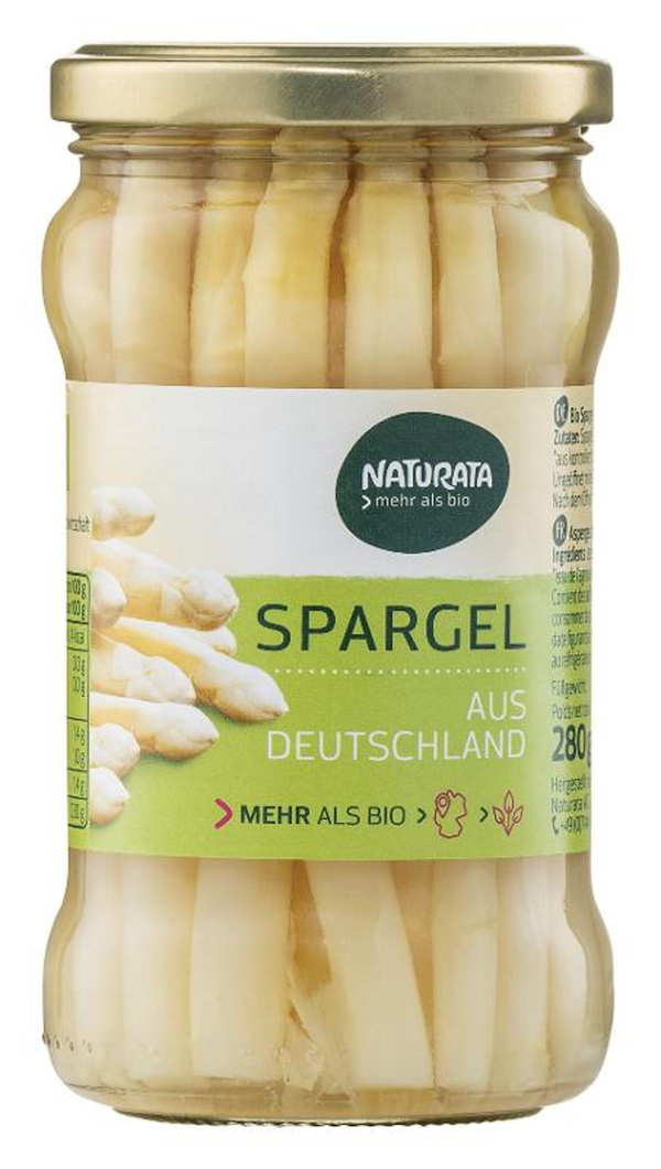 Produktfoto zu Weißer Spargel im Glas von NATURATA