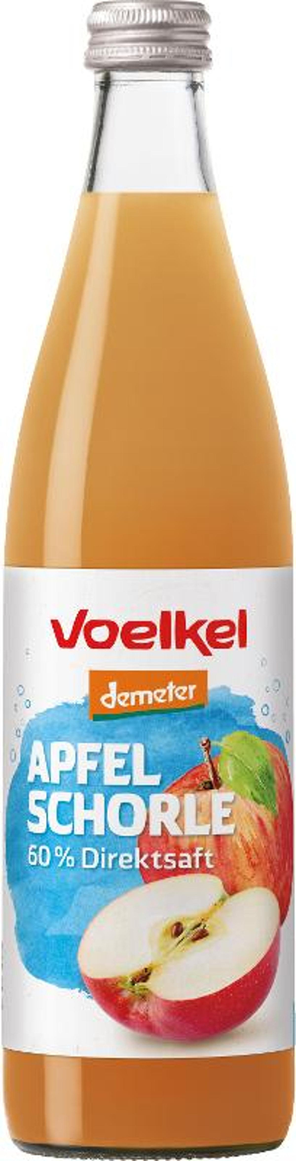 Produktfoto zu 10er Kasten Apfelschorle, klar von Voelkel