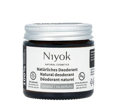 Produktfoto zu 2in1 Deo Creme Kokos ohne Parfüm von Niyok