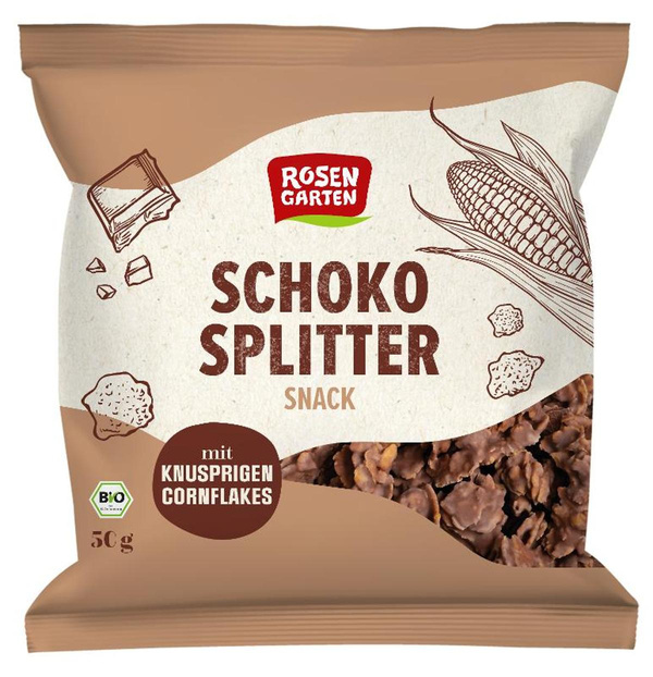 Produktfoto zu Schoko Splitter Snack von Rosengarten