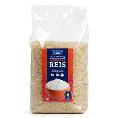Produktfoto zu Parboiled Reis von bioladen