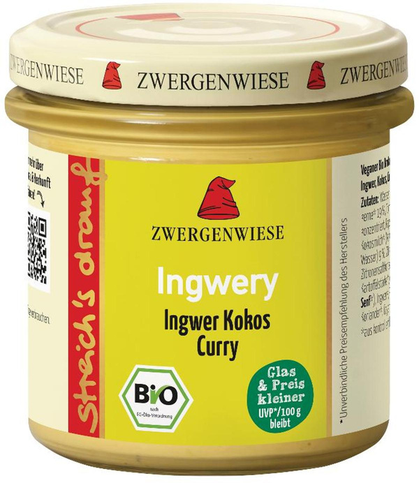 Produktfoto zu Streichs drauf Ingwery von Zwergenwiese