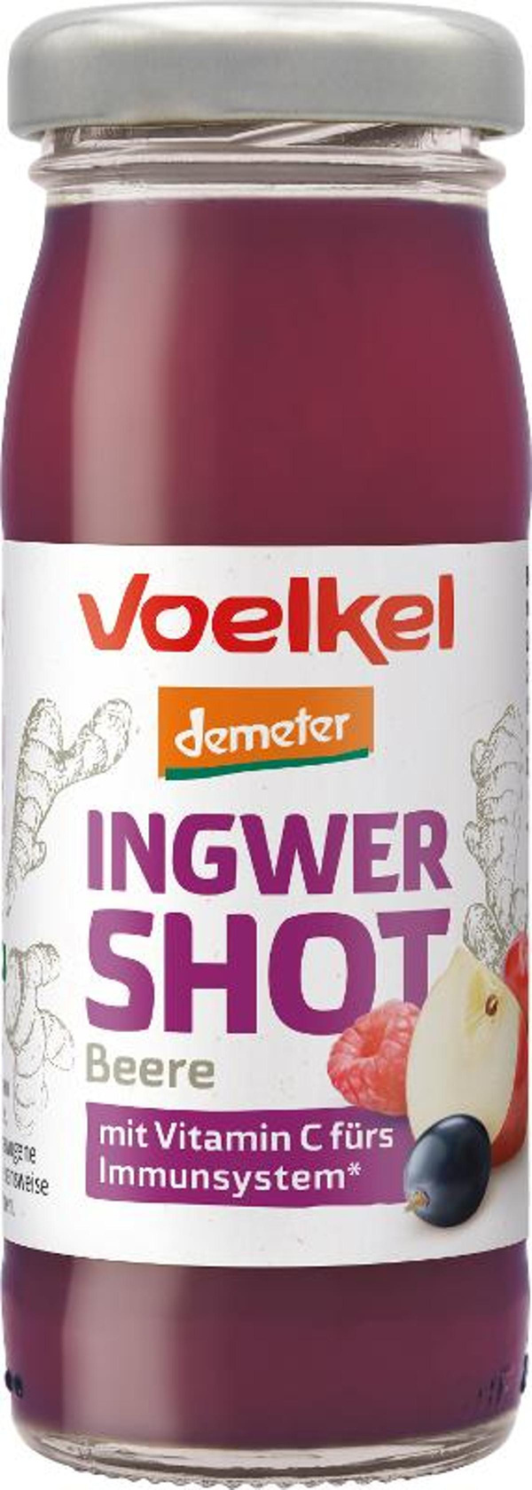 Produktfoto zu Shot Ingwer & Beeren von Voelkel