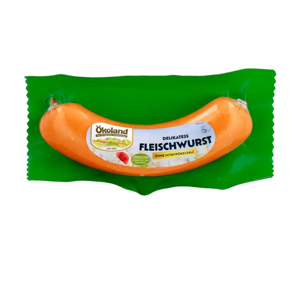 Produktfoto zu Delikatess-Fleischwurst von Ökoland