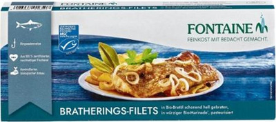 Produktfoto zu Brathering Filet in Marinade von Fontaine