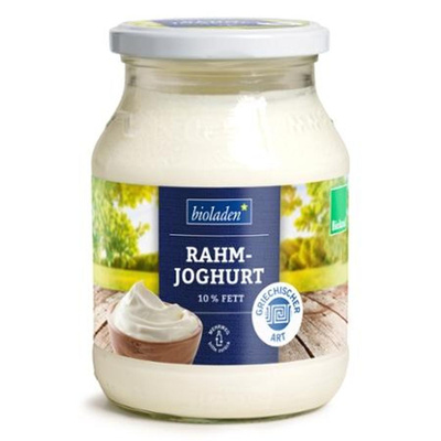 Produktfoto zu Rahmjoghurt mild 10% von bioladen