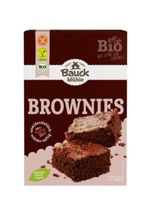 Produktfoto zu Backmischung Brownies von Bauck
