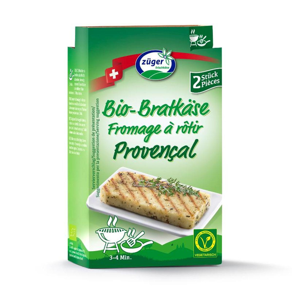 Produktfoto zu Brat-& Grillkäse Provencal von Züger Frischkäse AG