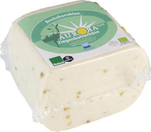 Produktfoto zu 1,3 kg Ziegenbutterkäse mit Bockshornklee von Aurora