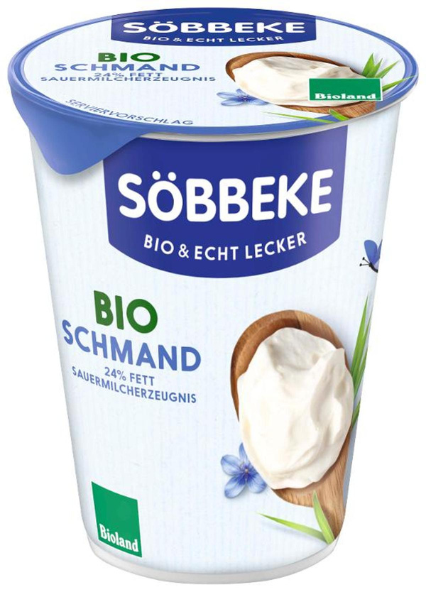 Produktfoto zu Schmand im Becher 24% von Söbbeke