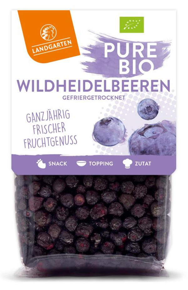 Produktfoto zu Gefriergetrocknete Blaubeeren von Landgarten