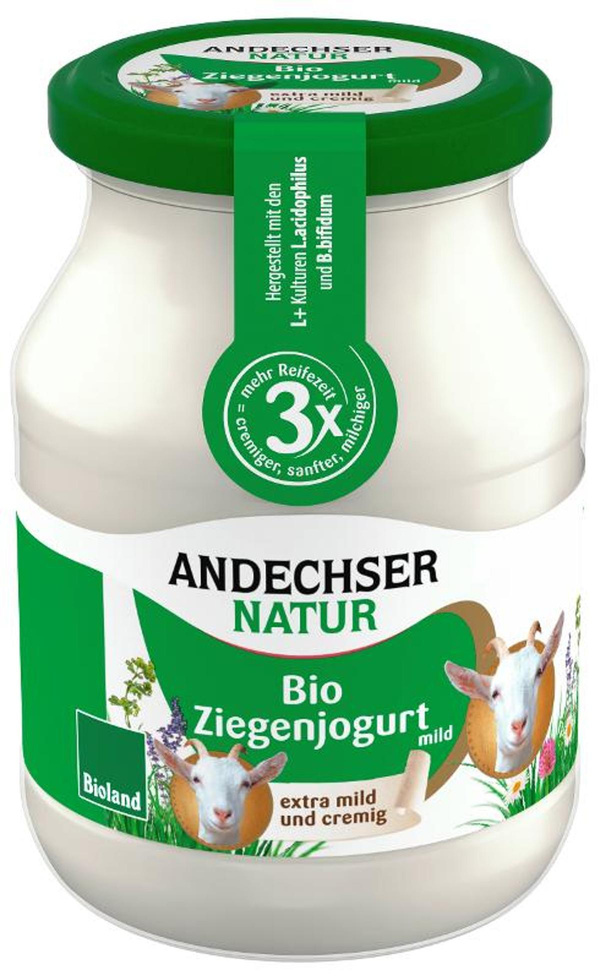 Produktfoto zu Ziegenjoghurt von Andechser