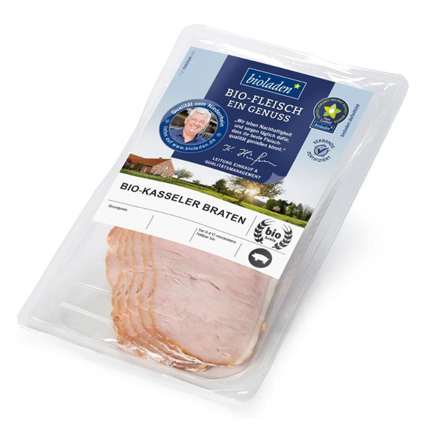 Produktfoto zu Kasseler Bratenaufschnitt von bioladen