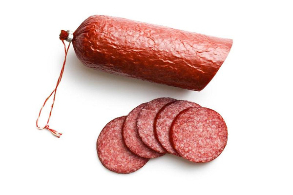 Produktfoto zu Rindersalami am Stück von Chiemgauer