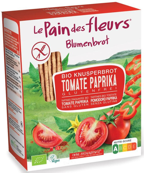 Produktfoto zu Blumenbrot Tomate Paprika von Blumenbrot