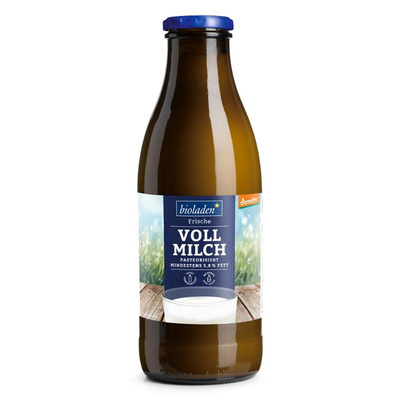 Produktfoto zu Vollmilch, Flasche 3,8% von bioladen