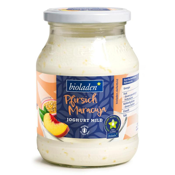 Produktfoto zu Joghurt Pfirsich-Maracuja 3,5% von bioladen
