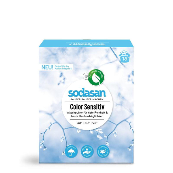 Produktfoto zu Color Waschpulver sensitiv von Sodasan
